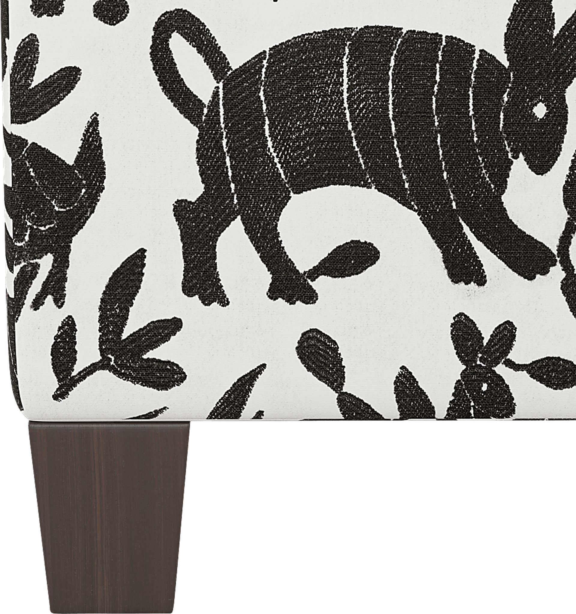 Tamesi Black Ottoman - Image 3