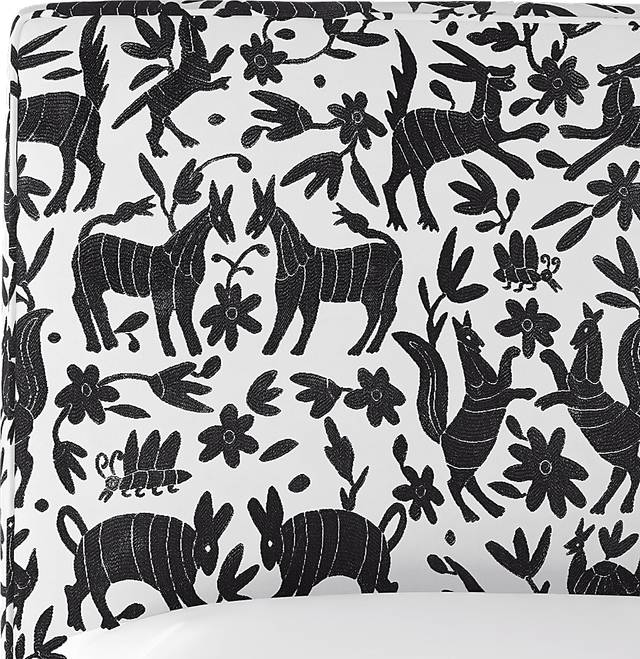 Tamesi Black Queen Upholstered Headboard - Thumbnail - Image 4
