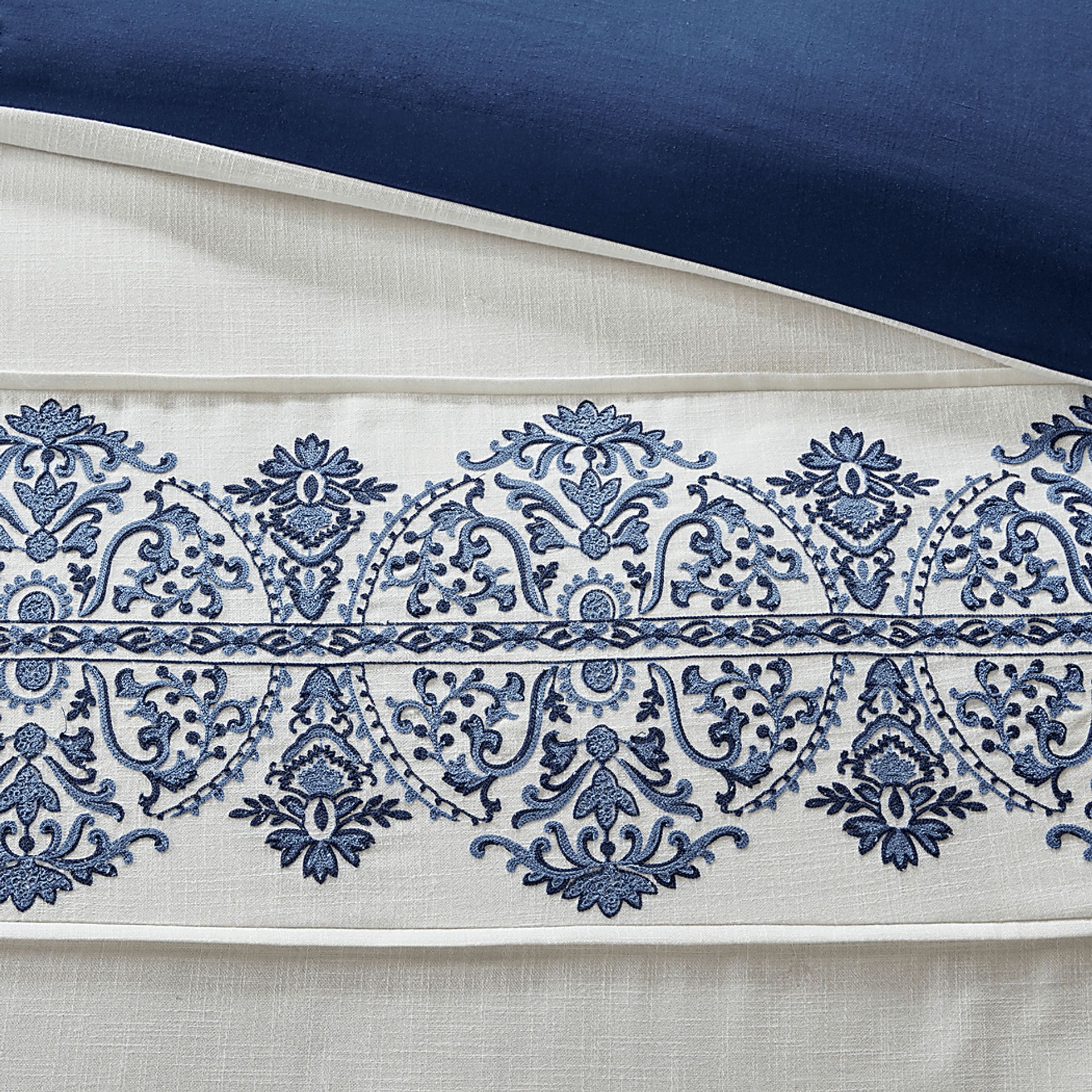 Tamia Off White 8 Pc Queen Comforter Set - Image 5