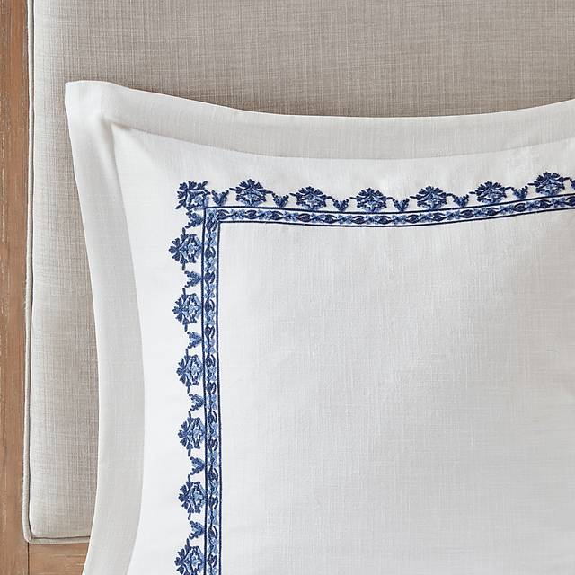 Tamia Off White 9 Pc King Comforter Set - Thumbnail - Image 8