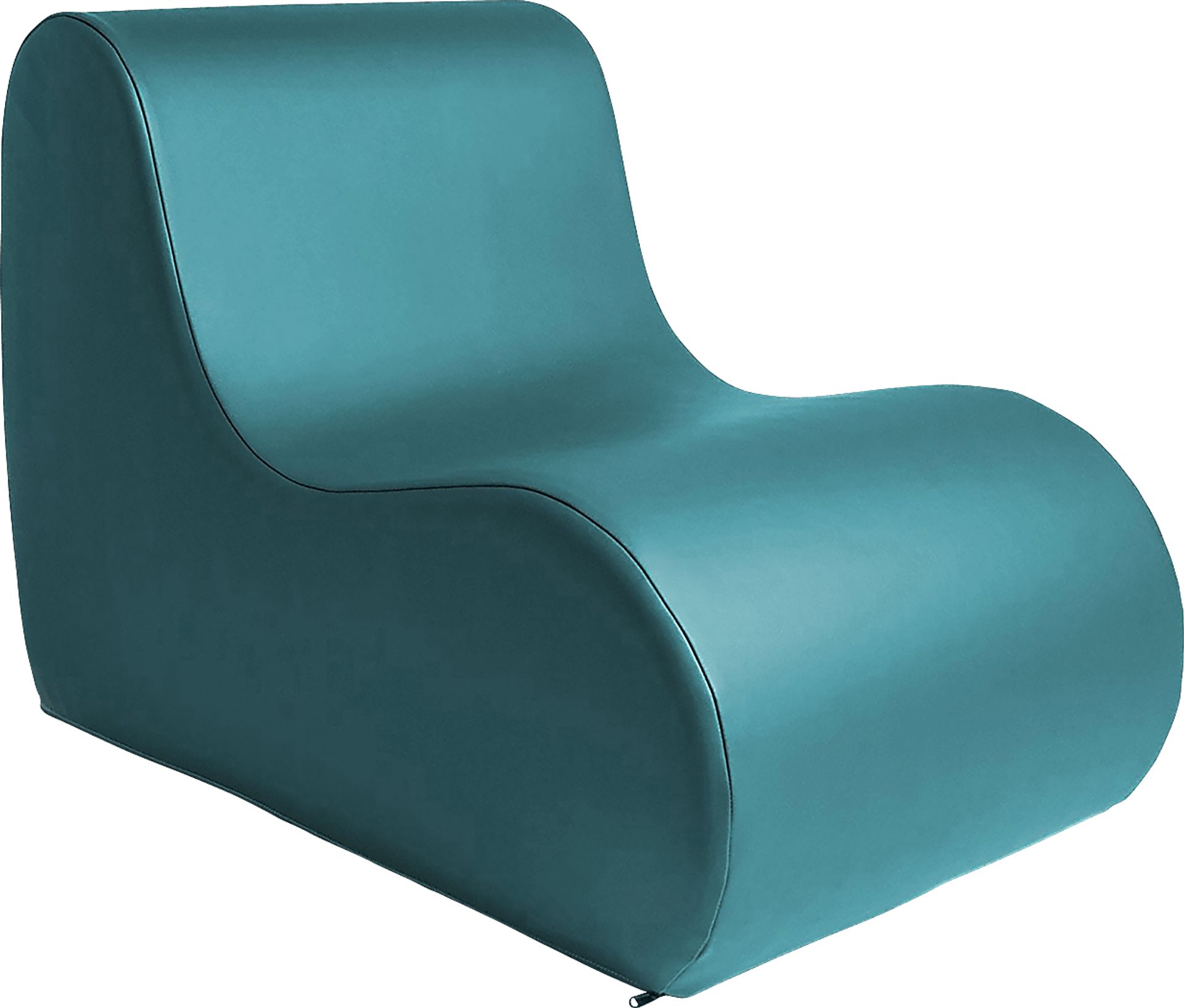 Kids Tamiko Turquoise Large Chair - Image 1