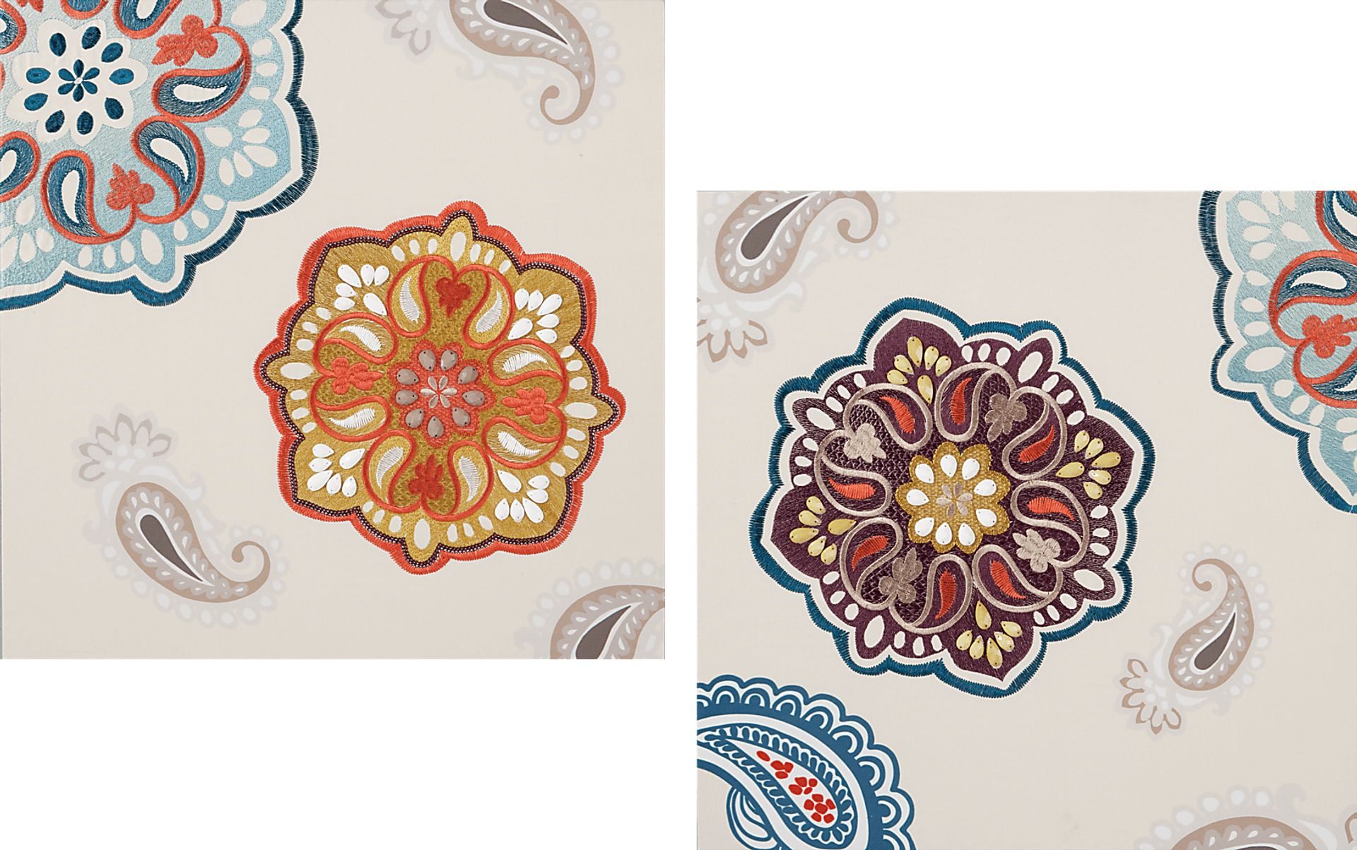 Kids Tamil Multi 2 Pc Wall Art - Image 1