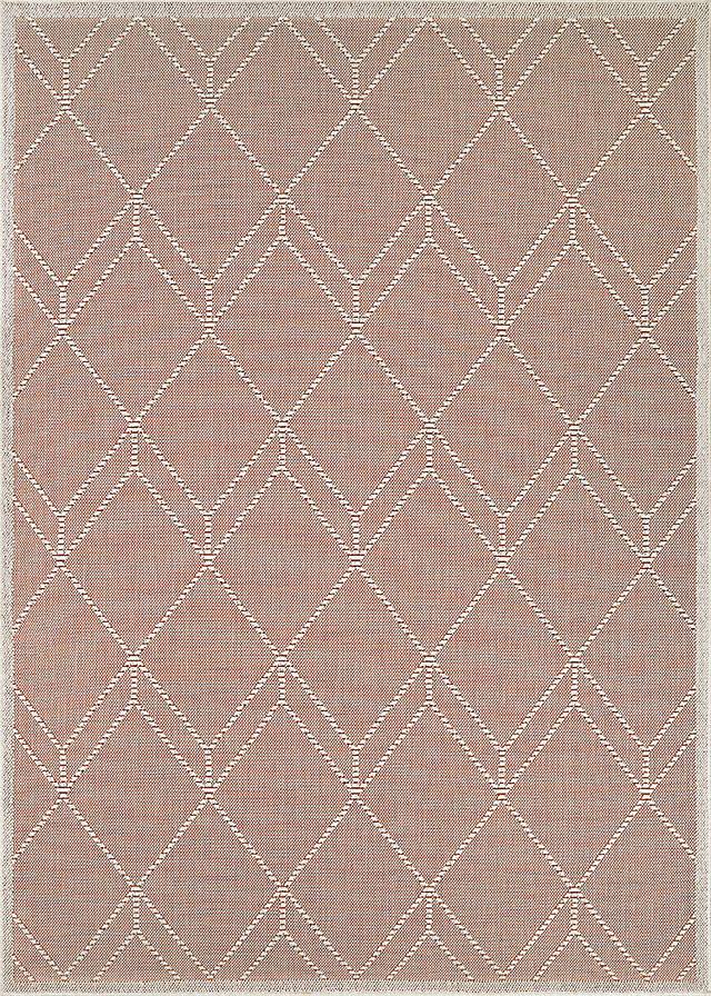 Tamiya Terracotta 5'3 x 7'6 Indoor/Outdoor Rug - Thumbnail - Image 1