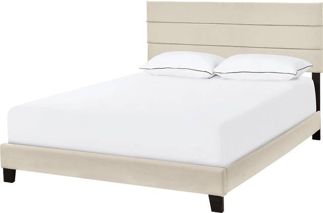 Tampania Beige Queen Bed - Thumbnail - Image 4