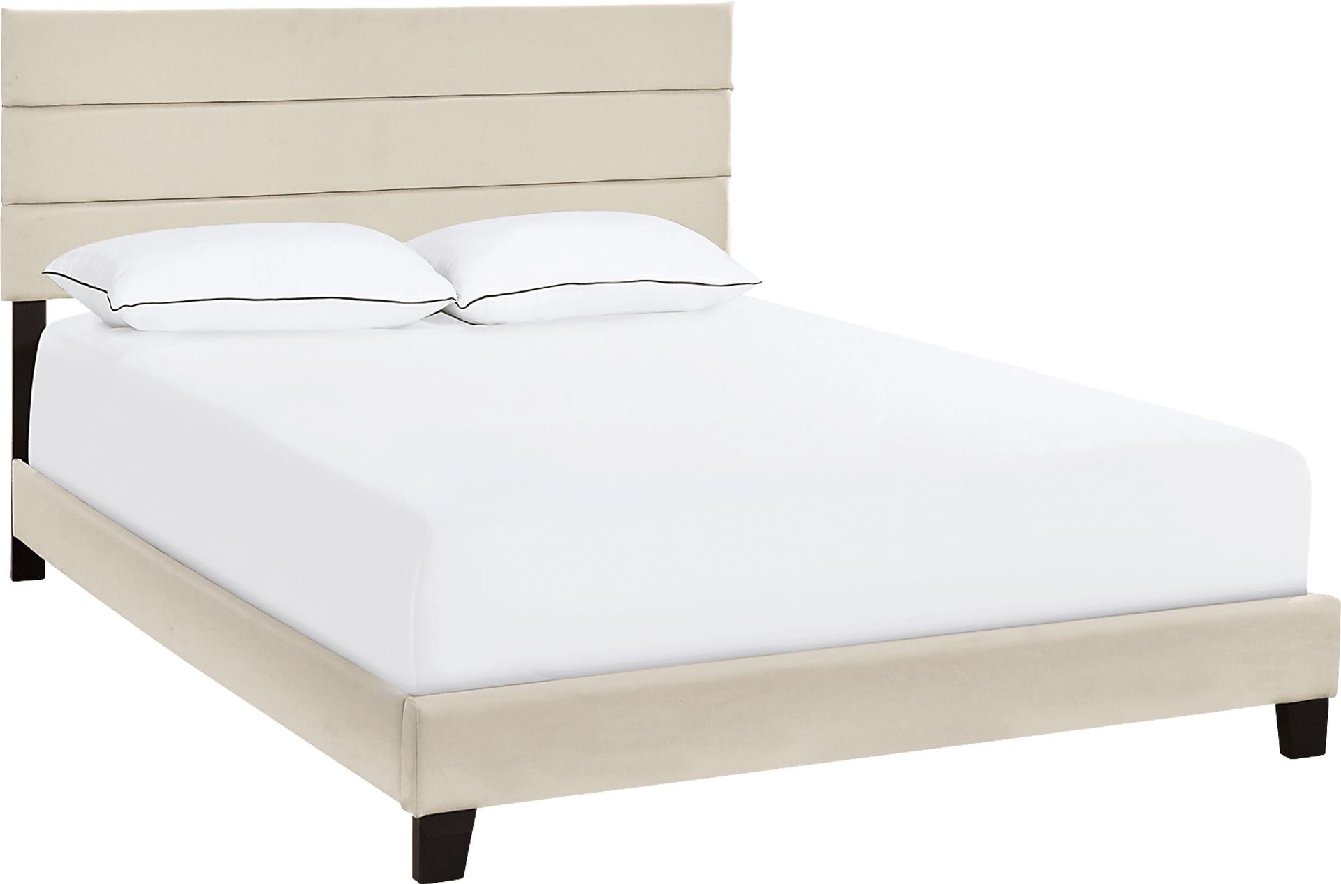 Tampania Beige Queen Bed - Image 1
