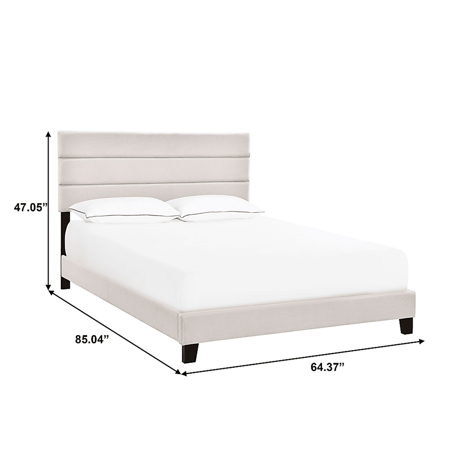 Tampania Gray Queen Bed - Image 9