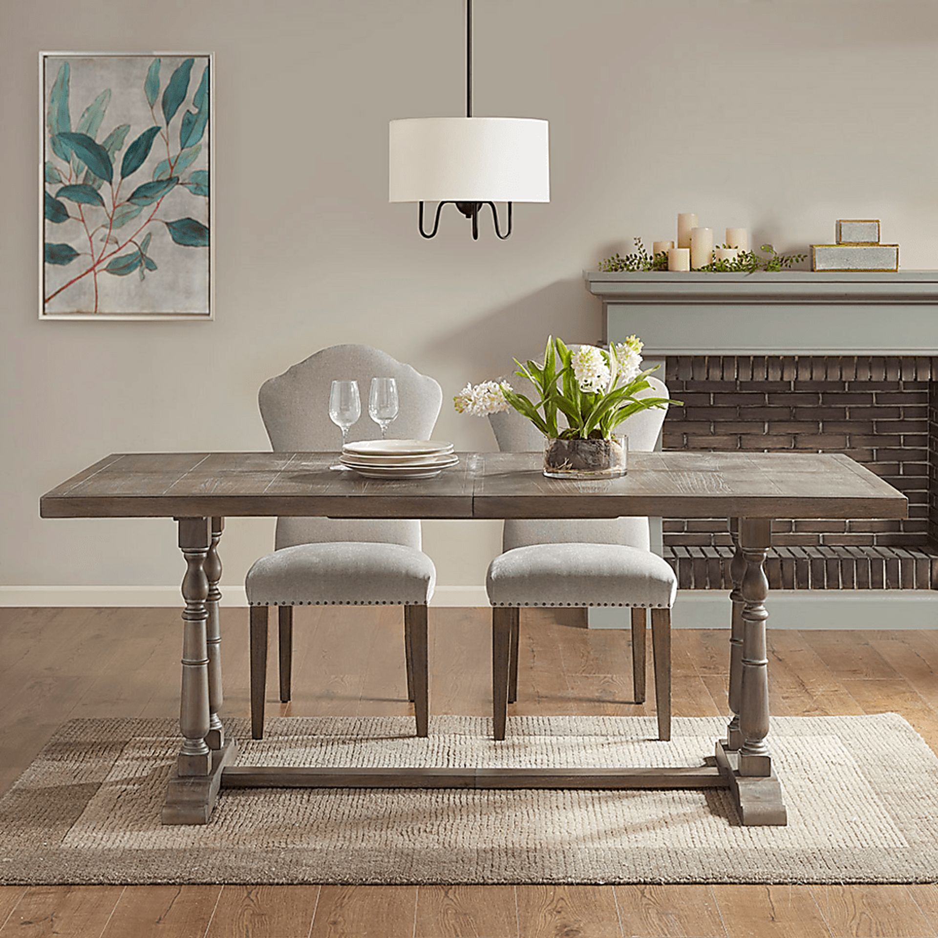 Tanabrk Gray Dining Table - Image 5
