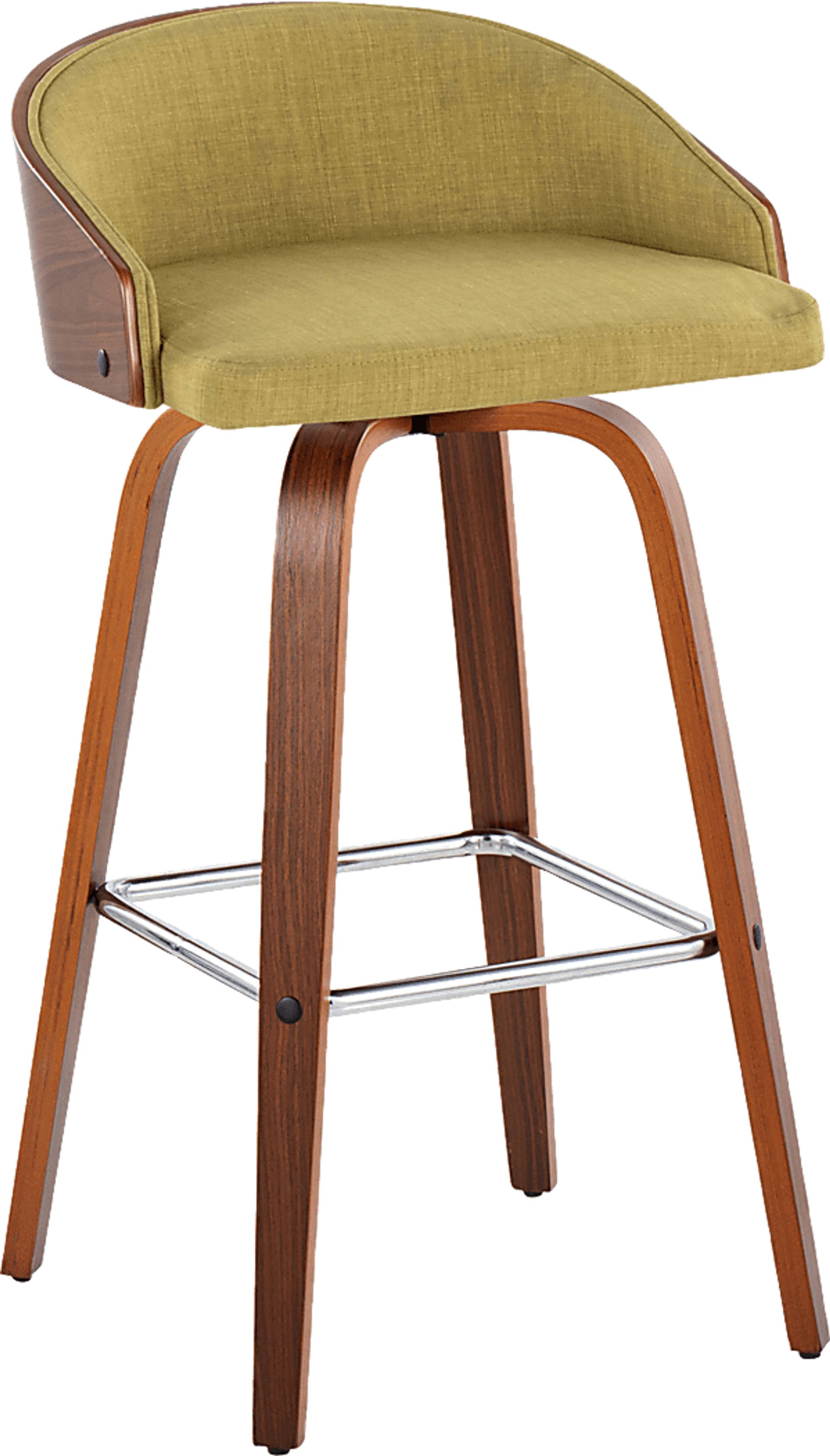 Tanacross Green Swivel Barstool, Set of 2 - Image 6
