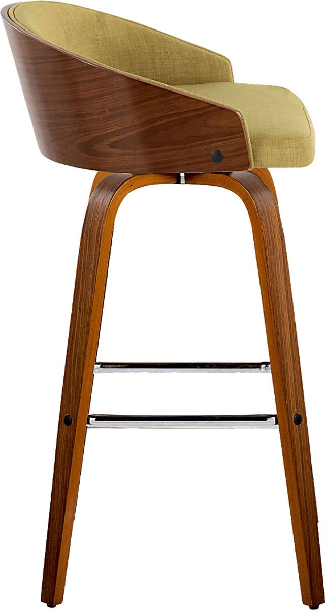 Tanacross Green Swivel Barstool, Set of 2 - Thumbnail - Image 8