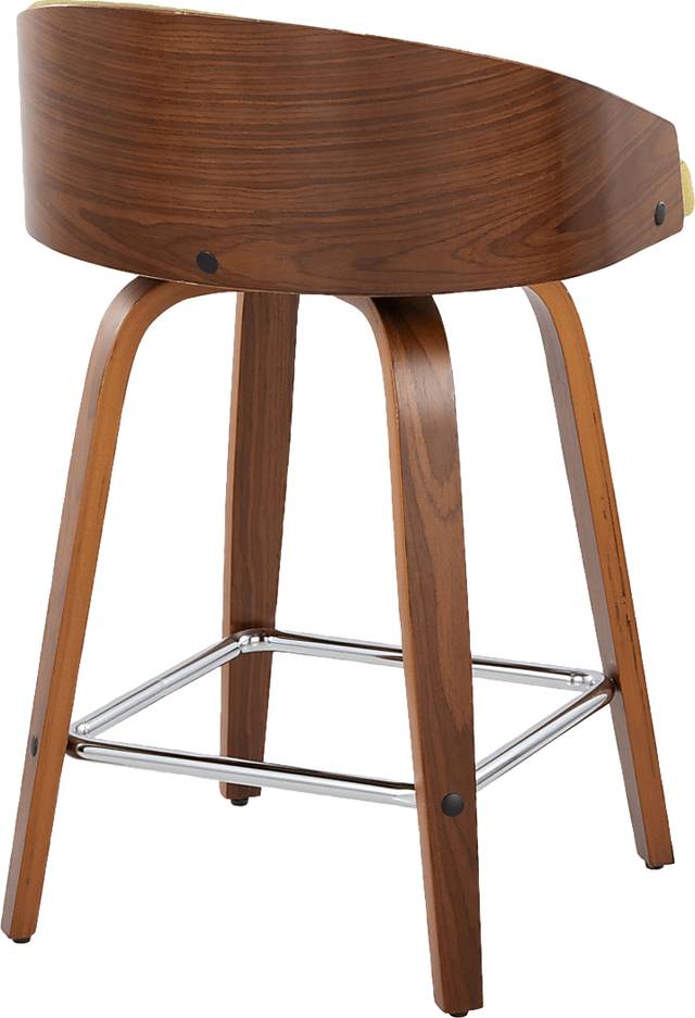 Tanacross Green Swivel Counter Height Stool, Set of 2 - Thumbnail - Image 8