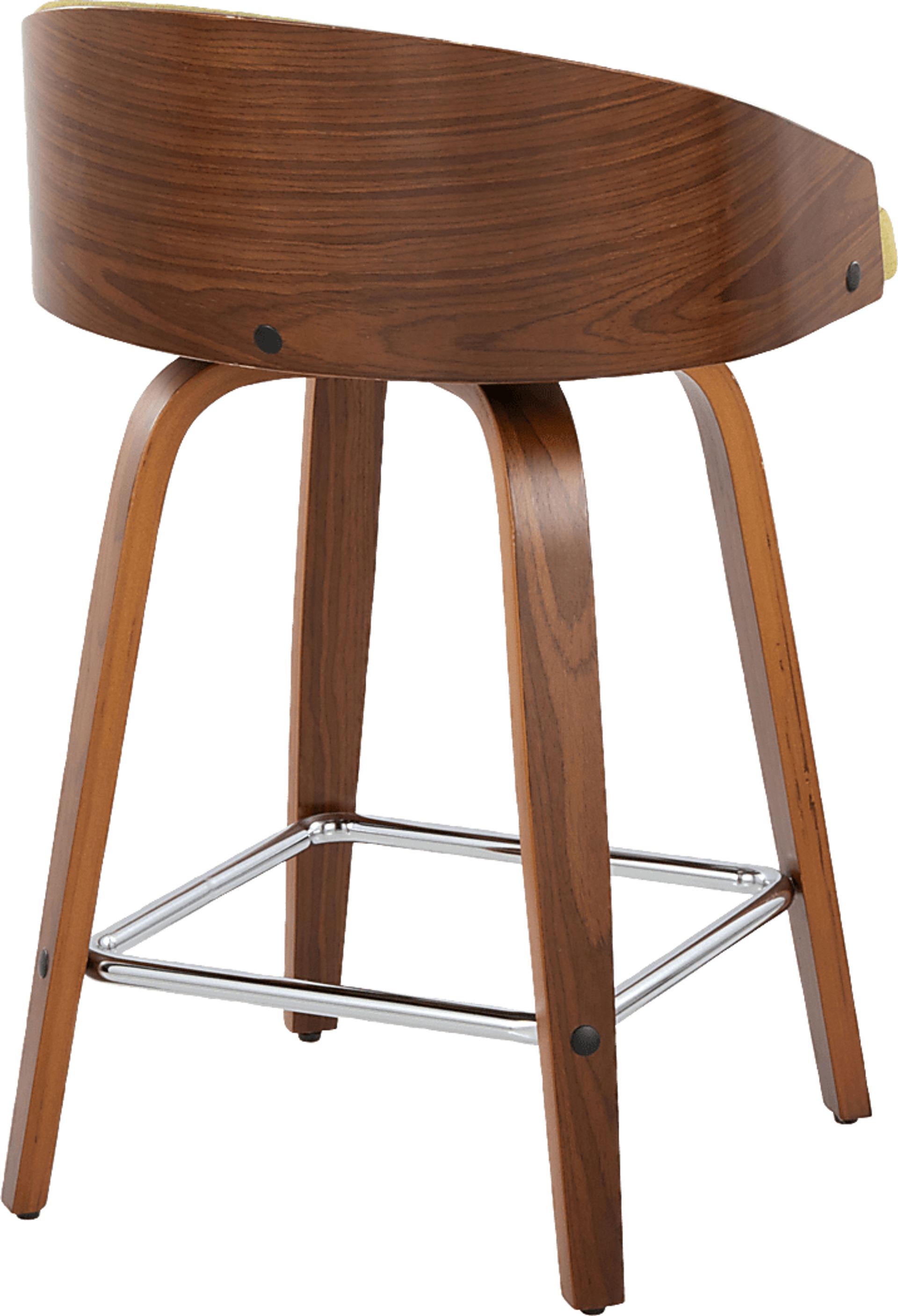 Tanacross Green Swivel Counter Height Stool, Set of 2 - Image 8