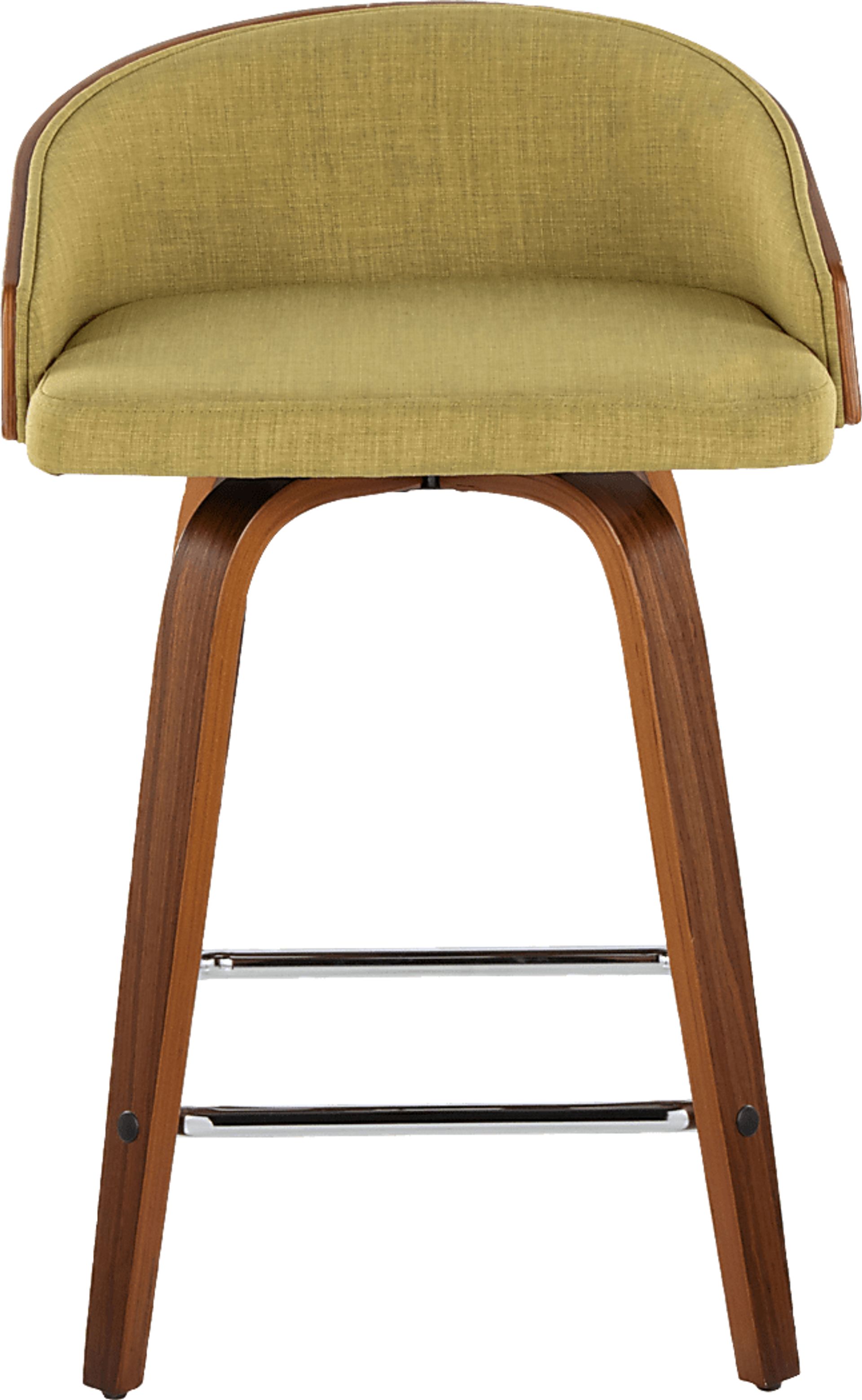 Tanacross Green Swivel Counter Height Stool, Set of 2 - Image 10