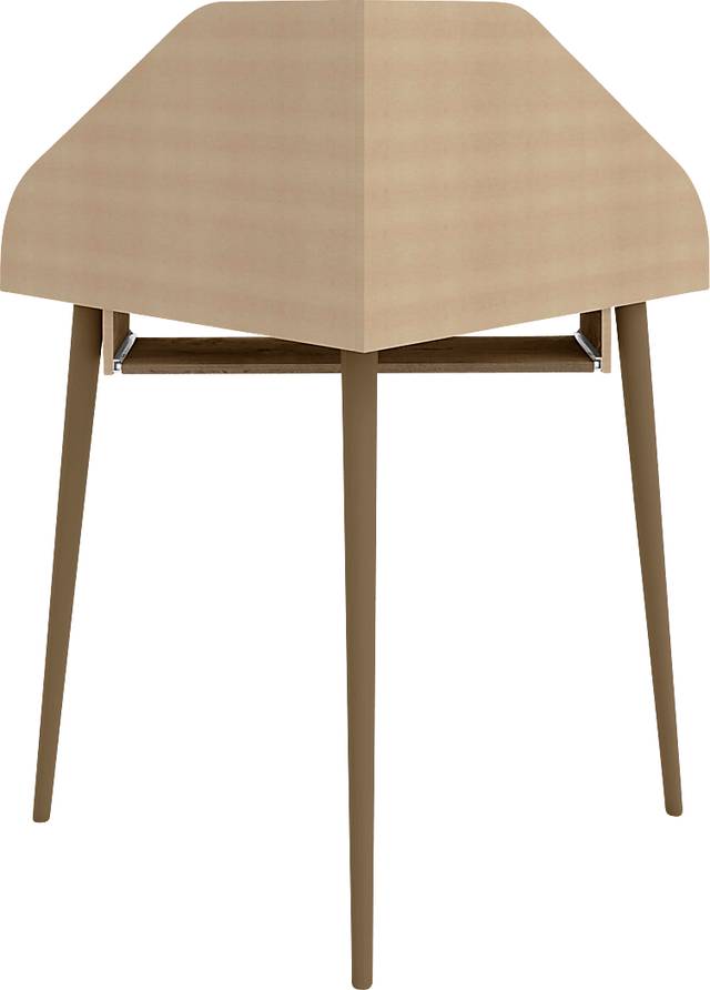 Tanbark Chestnut Corner Desk - Thumbnail - Image 2