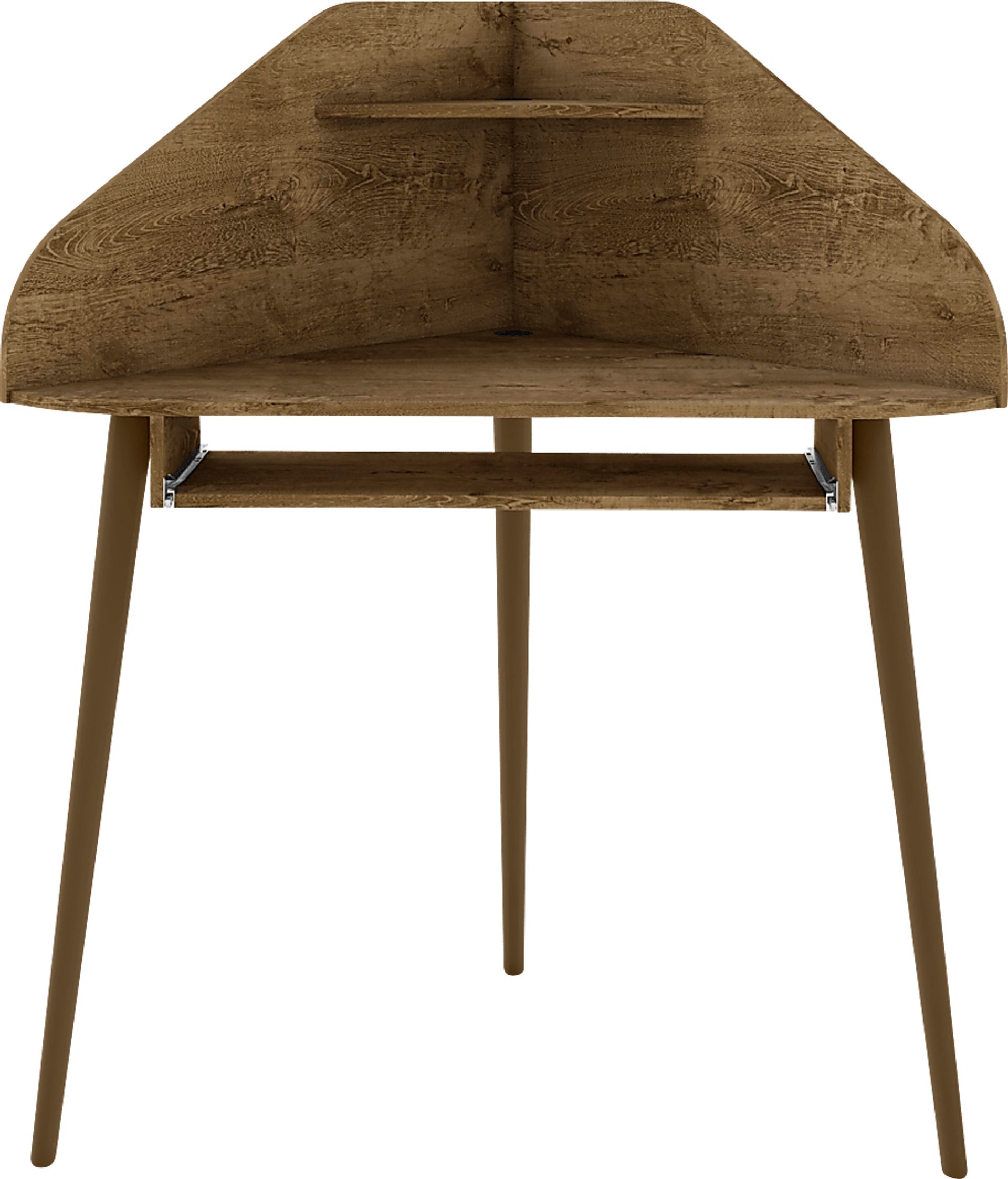Tanbark Chestnut Corner Desk - Image 1