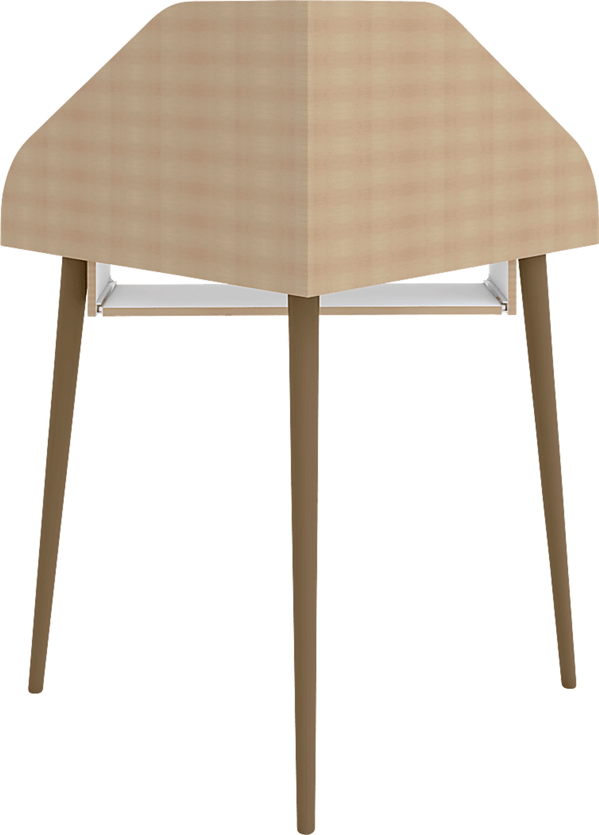 Tanbark White Corner Desk - Image 2