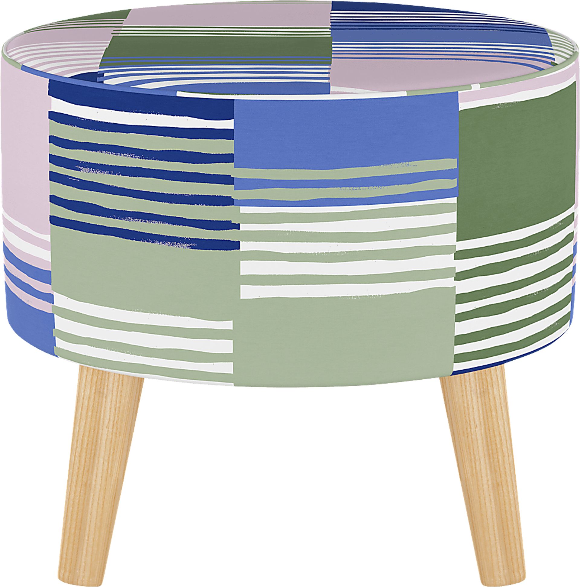 Tangere Lilac Ottoman - Image 2
