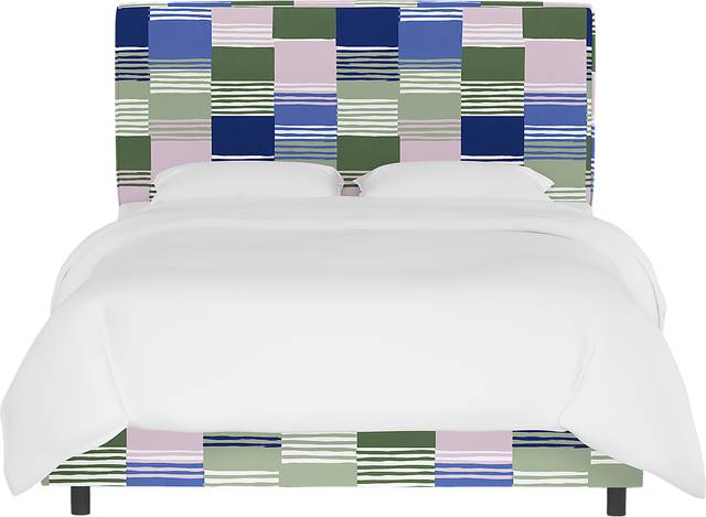 Tangere Lilac King Upholstered Bed - Thumbnail - Image 2