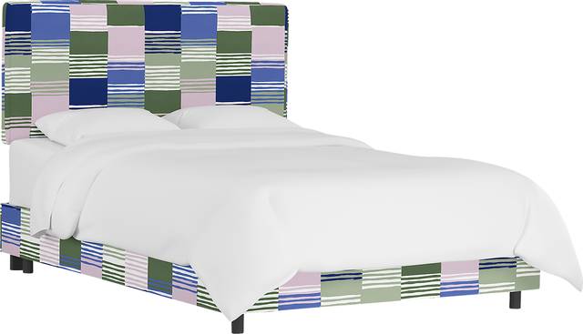 Tangere Lilac King Upholstered Bed - Thumbnail - Image 1