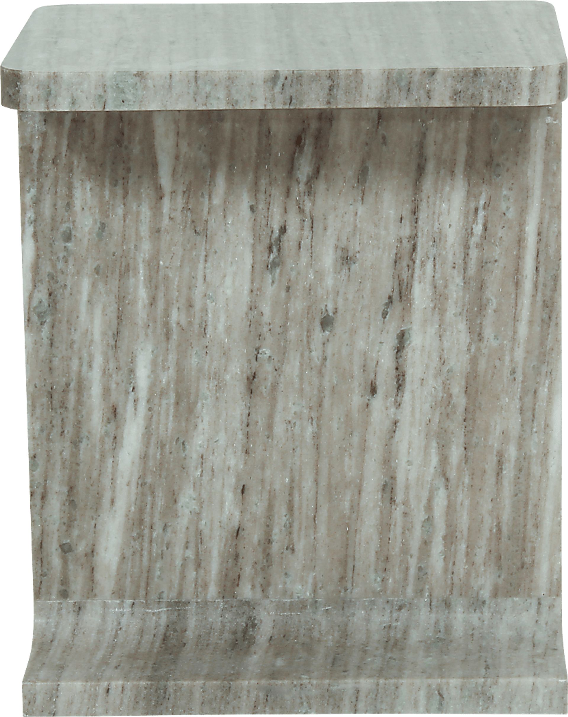 Taniaa Beige End Table - Image 5