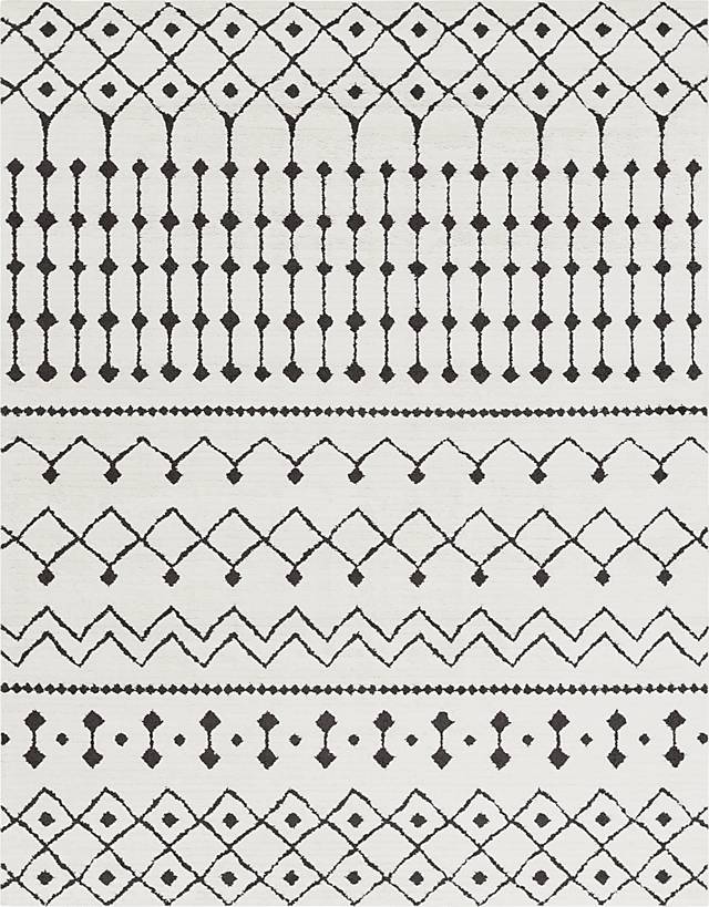 Tanlaw Black 6'7 x 9'6 Rug - Thumbnail - Image 1