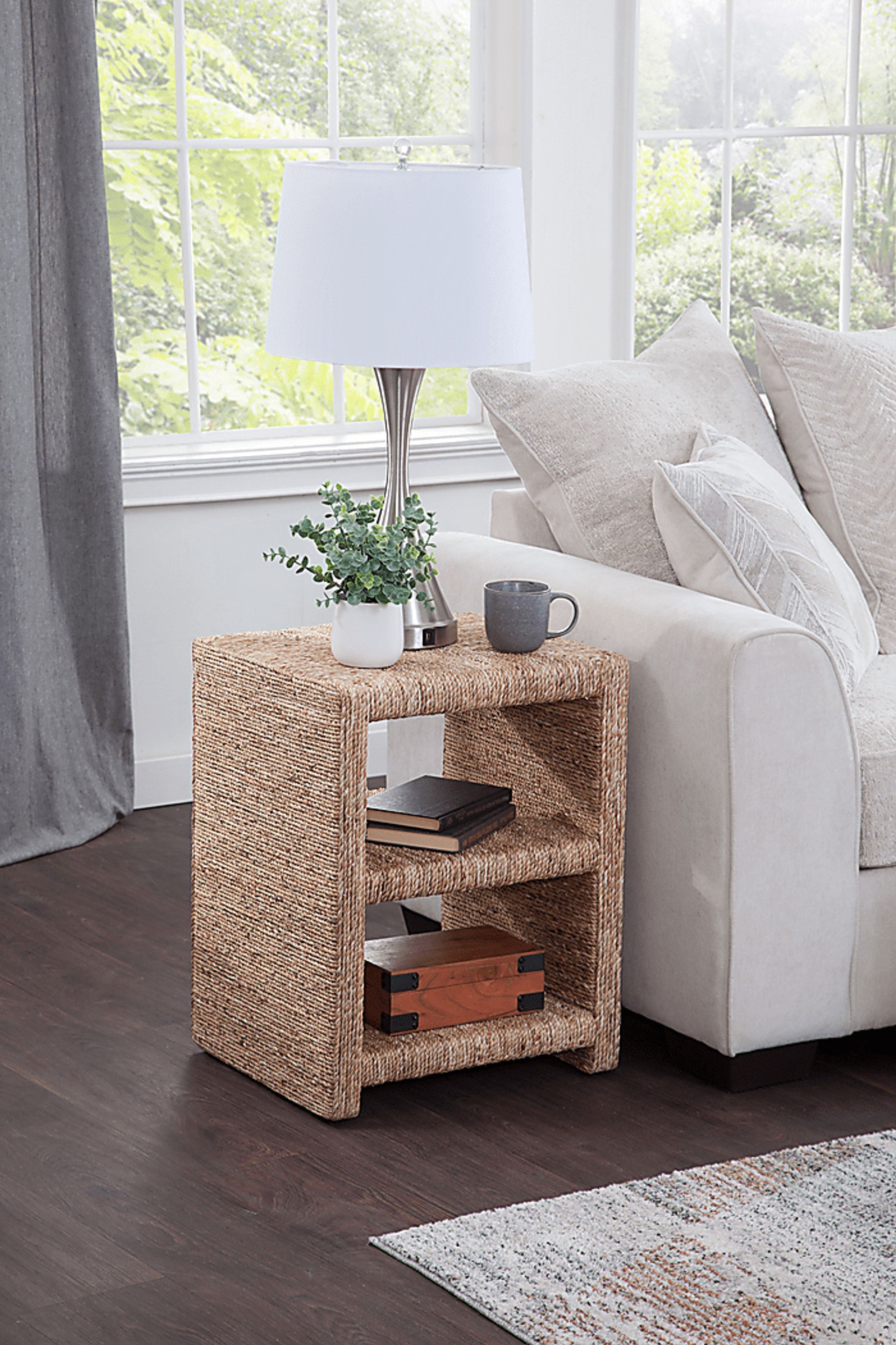 Tannaz Natural End Table - Image 2