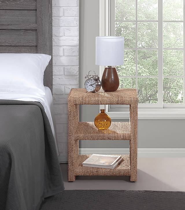 Tannaz Natural End Table - Thumbnail - Image 3