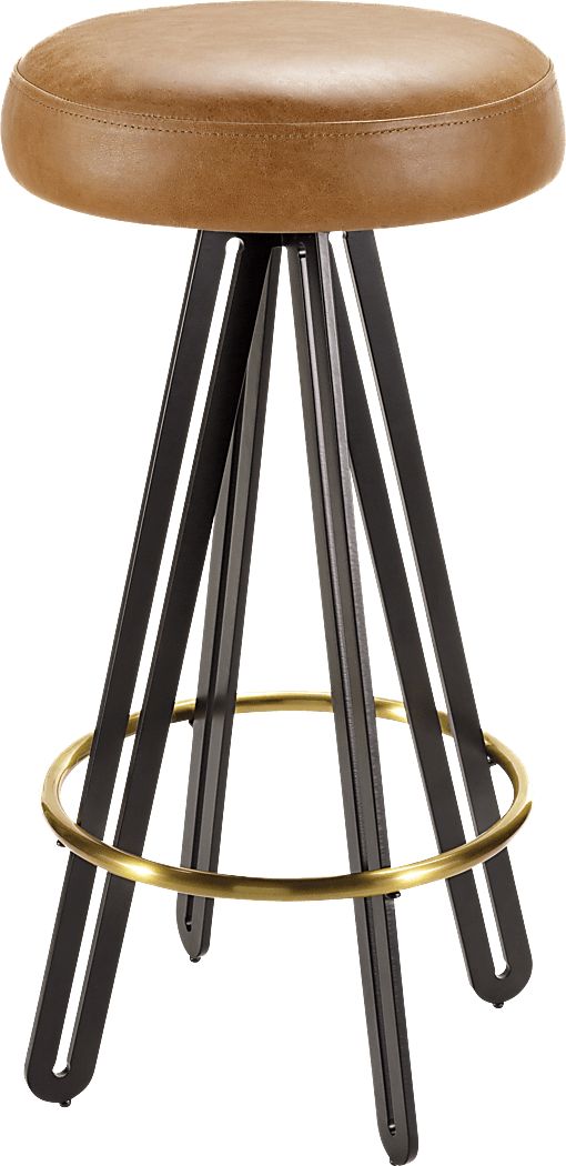 Tanous Brown Bar Stool