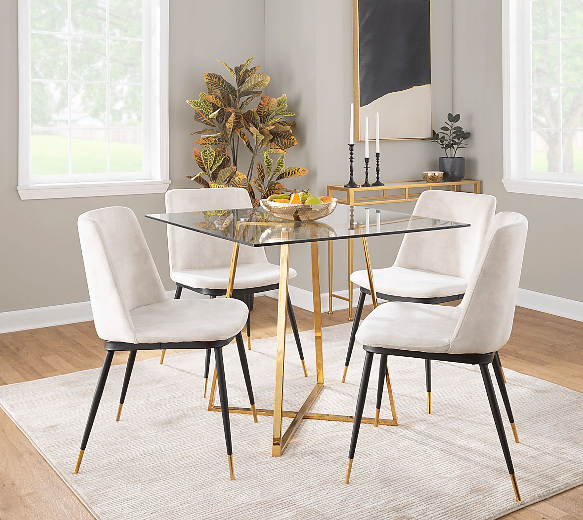 Tanrac I Gold Dining Table - Image 2
