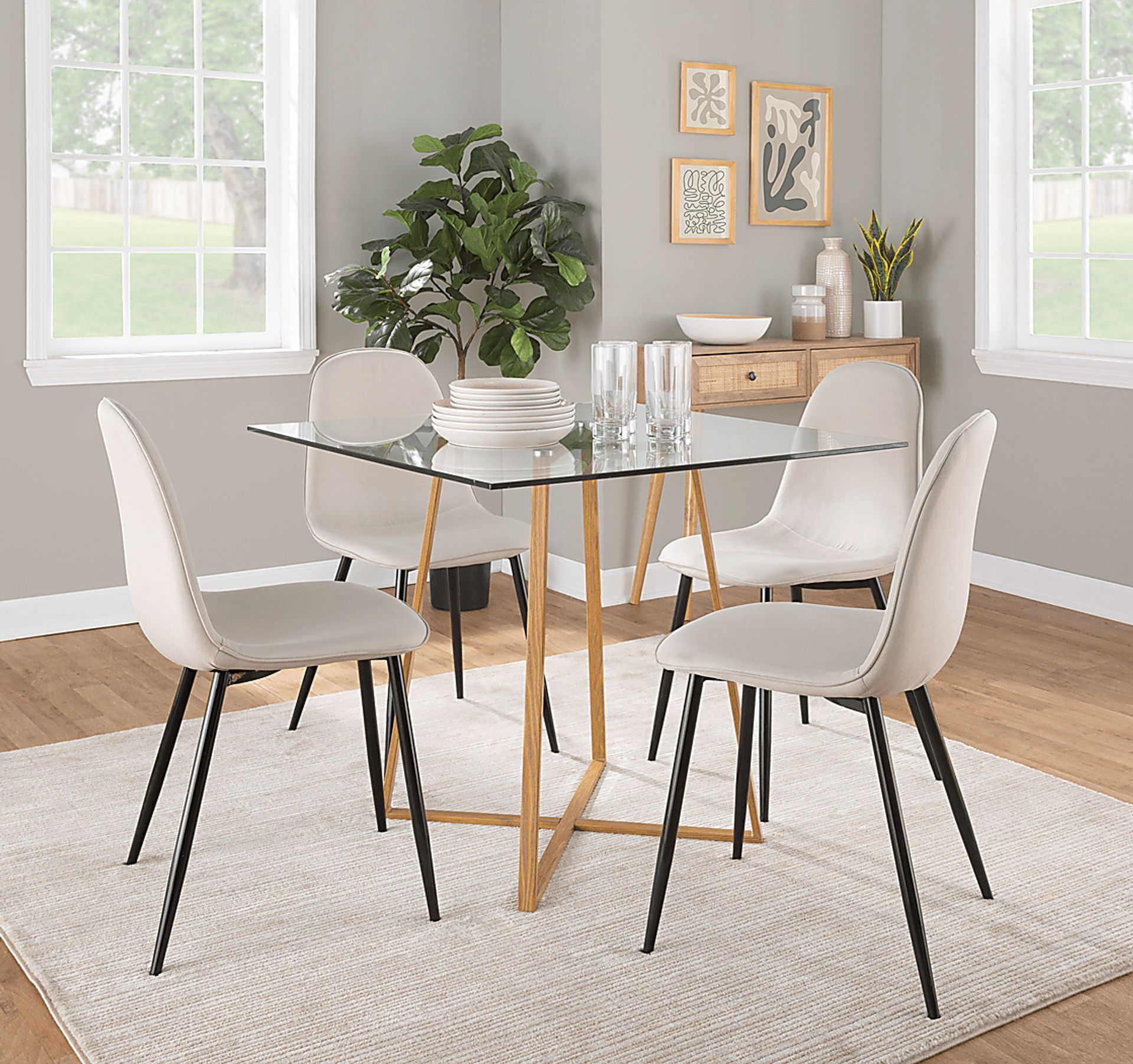 Tanrac I Natural Dining Table - Image 2