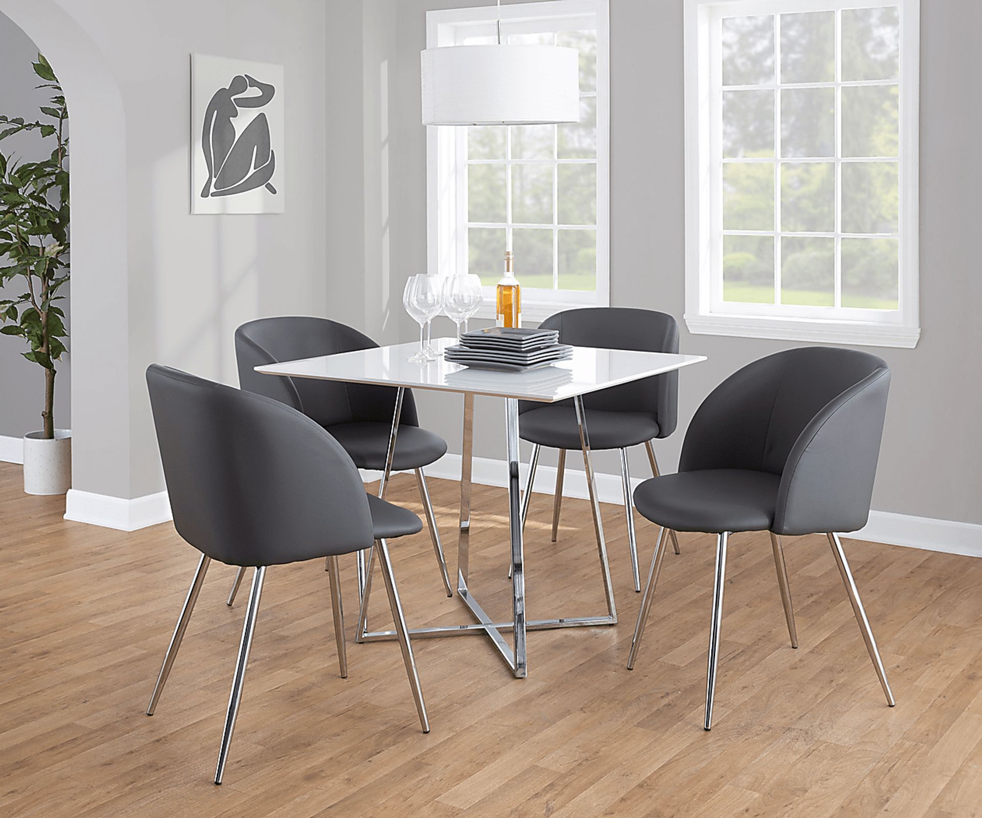 Tanrac II Chrome Dining Table - Image 7