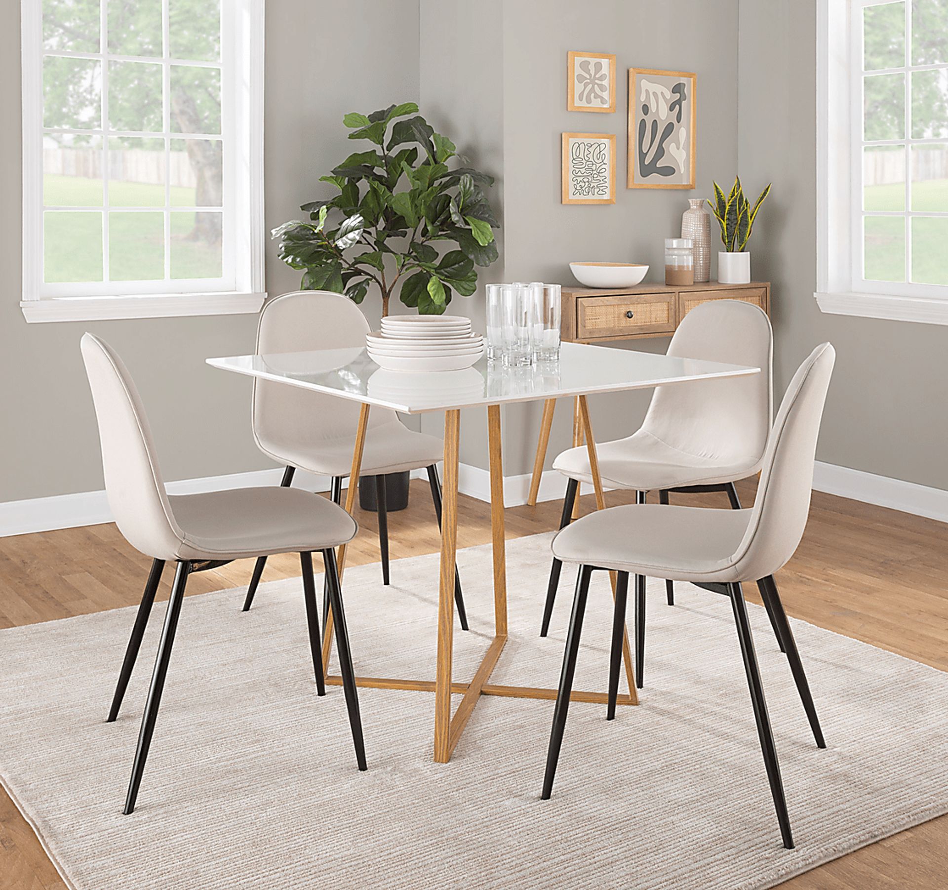 Tanrac II Natural Dining Table - Image 2