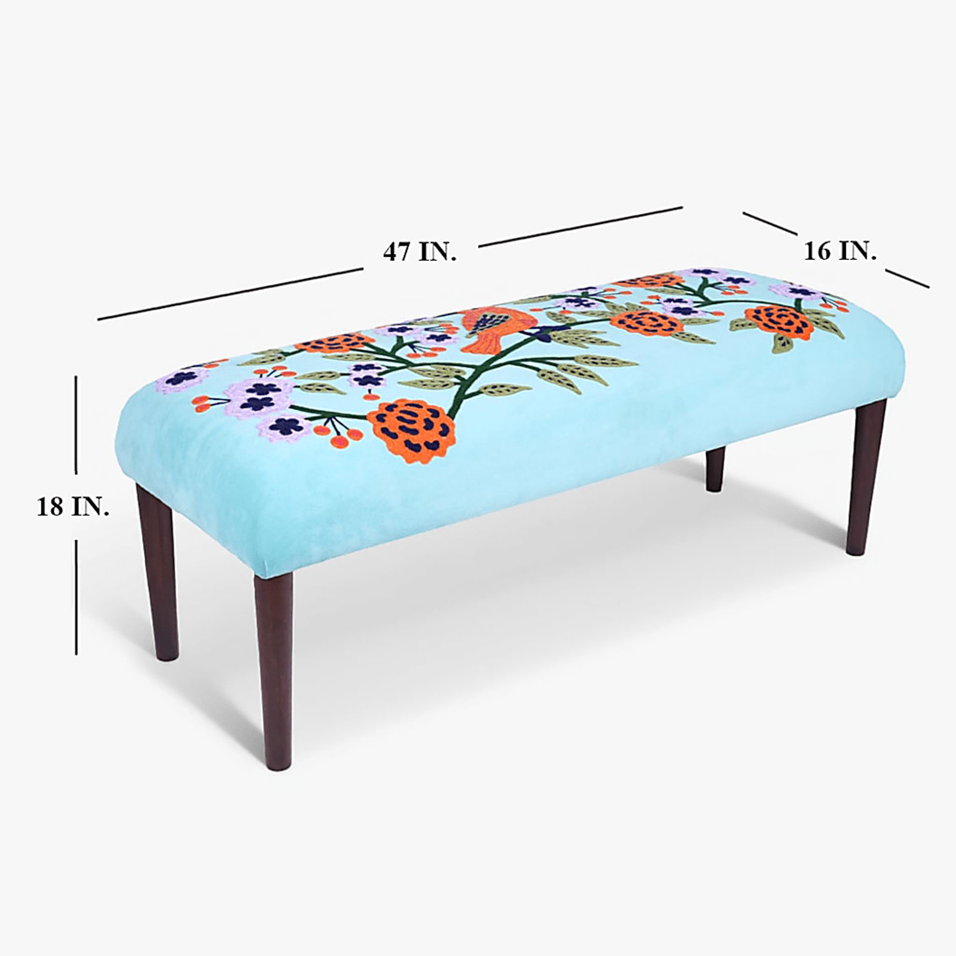 Tansya Blue Bench - Image 6