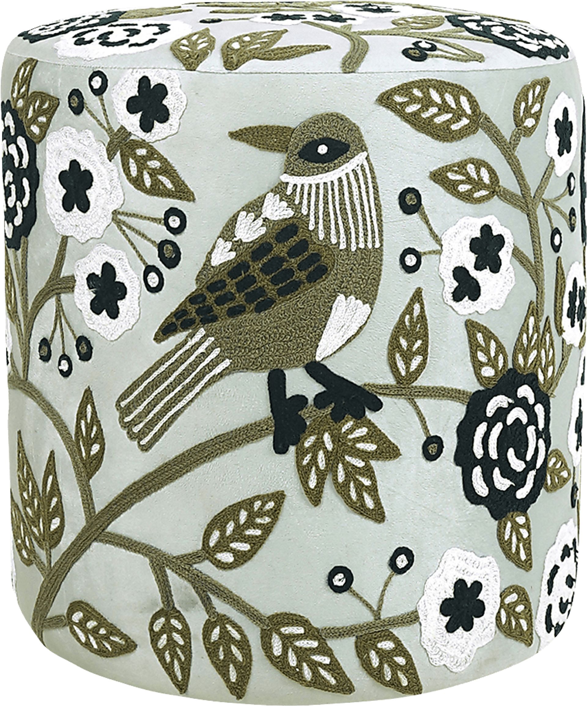 Tansya Green Ottoman - Image 3