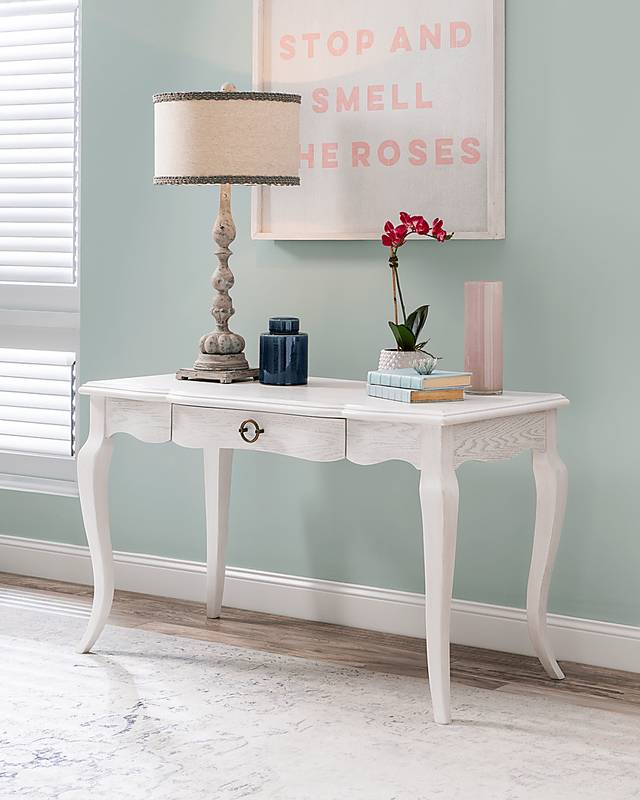 Tansyleaf White Desk - Thumbnail - Image 2