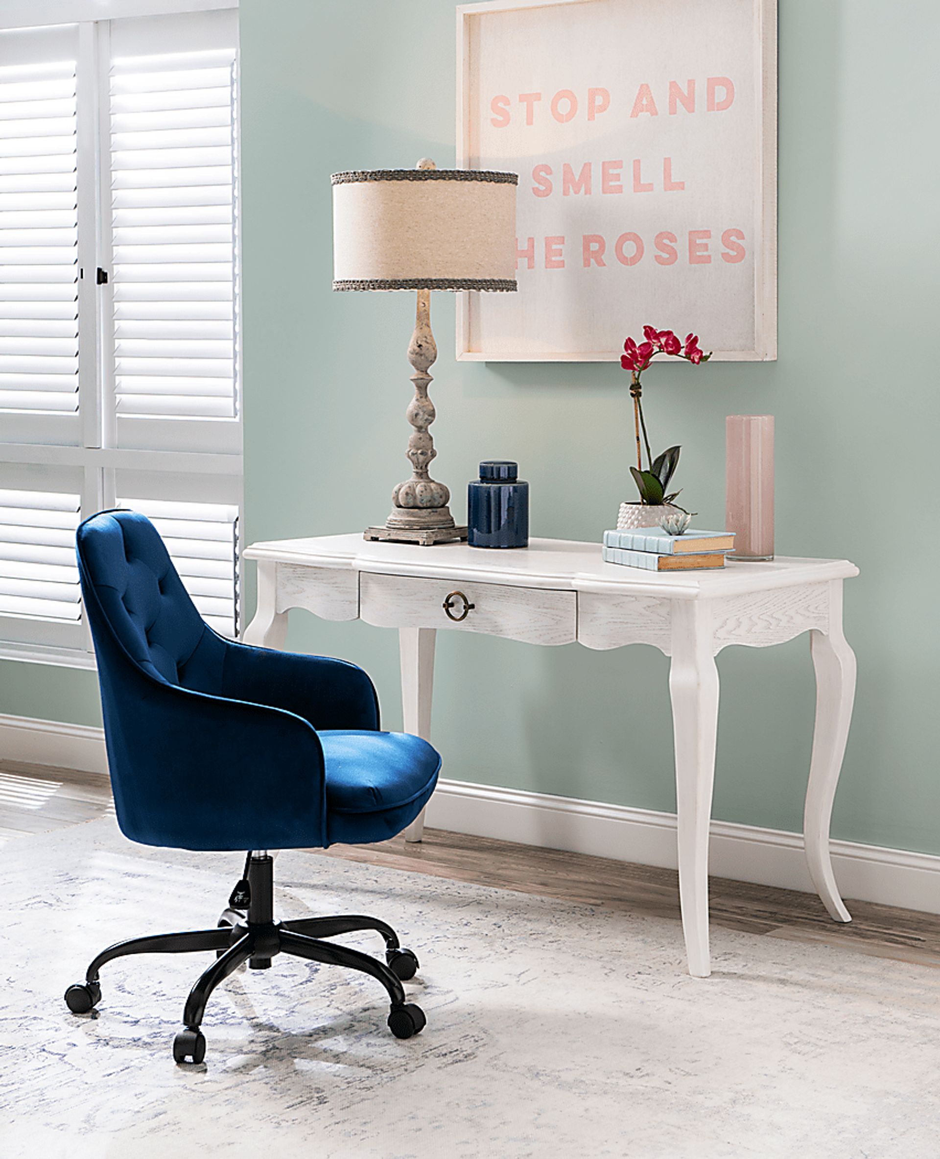 Tansyleaf White Desk - Image 7