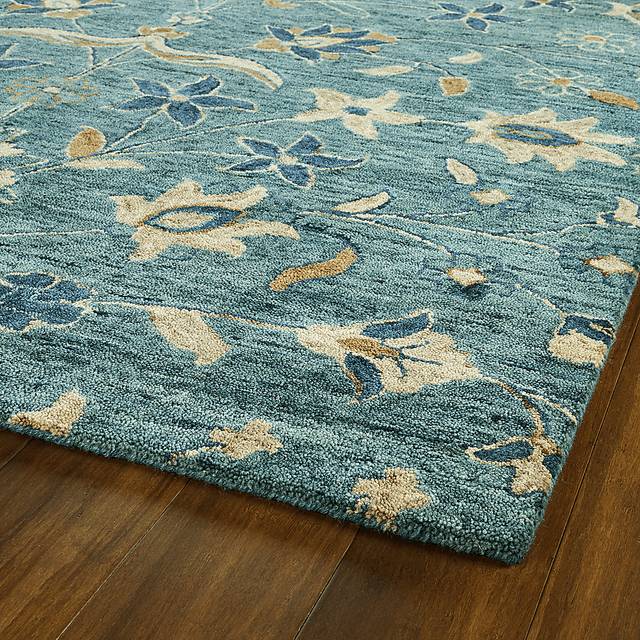 Tanulia Blue 8' x 10' Rug - Thumbnail - Image 4
