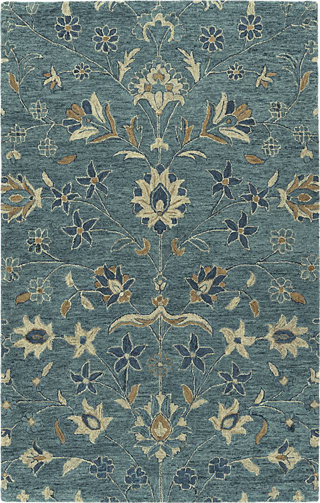 Tanulia Blue 8' x 10' Rug - Thumbnail - Image 1