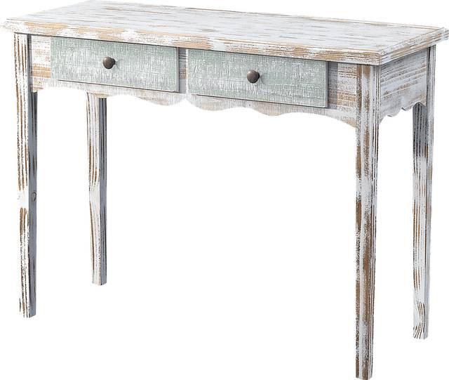 Tanwood White Console Table - Thumbnail - Image 1