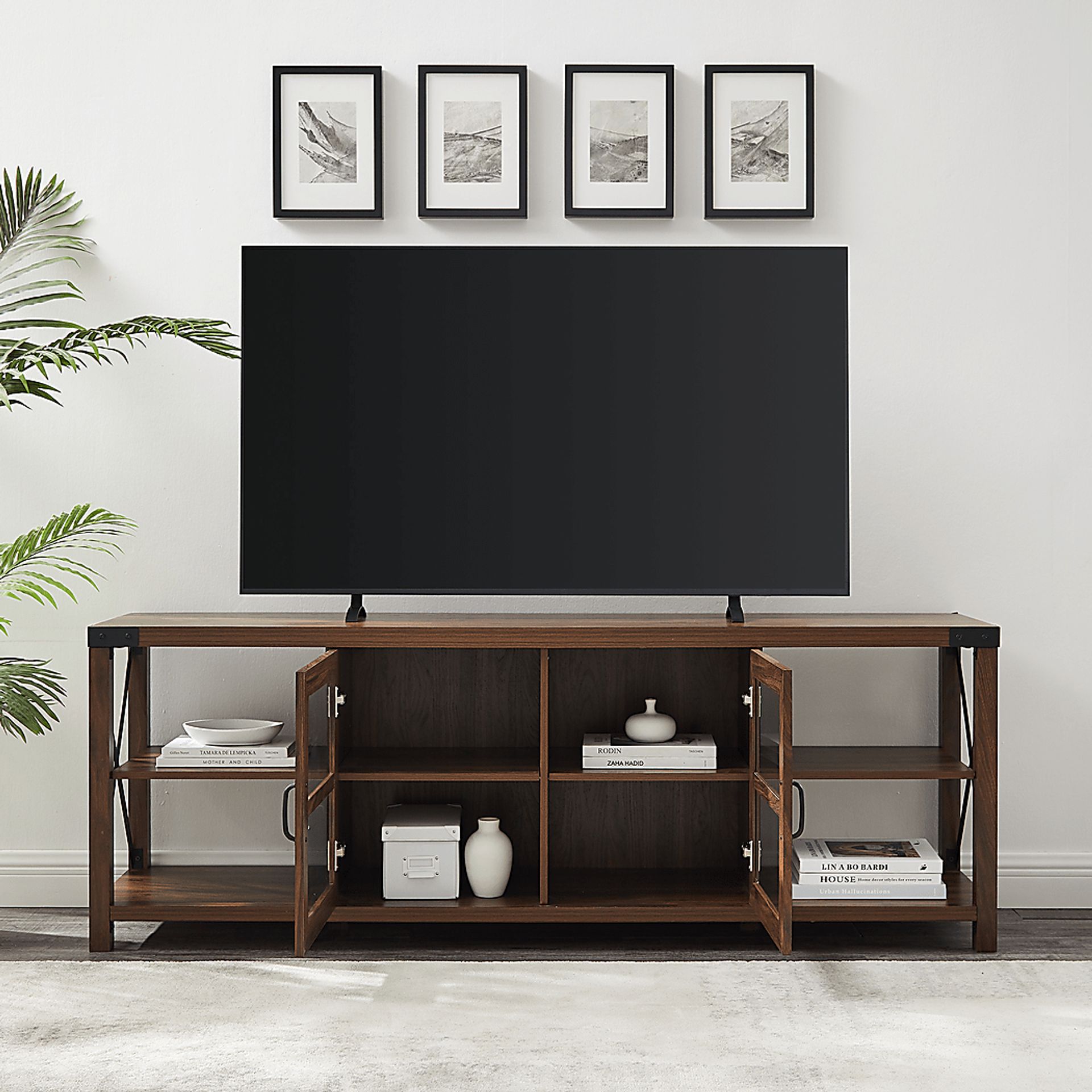 Tanyard Walnut 70 in. Console - Image 6