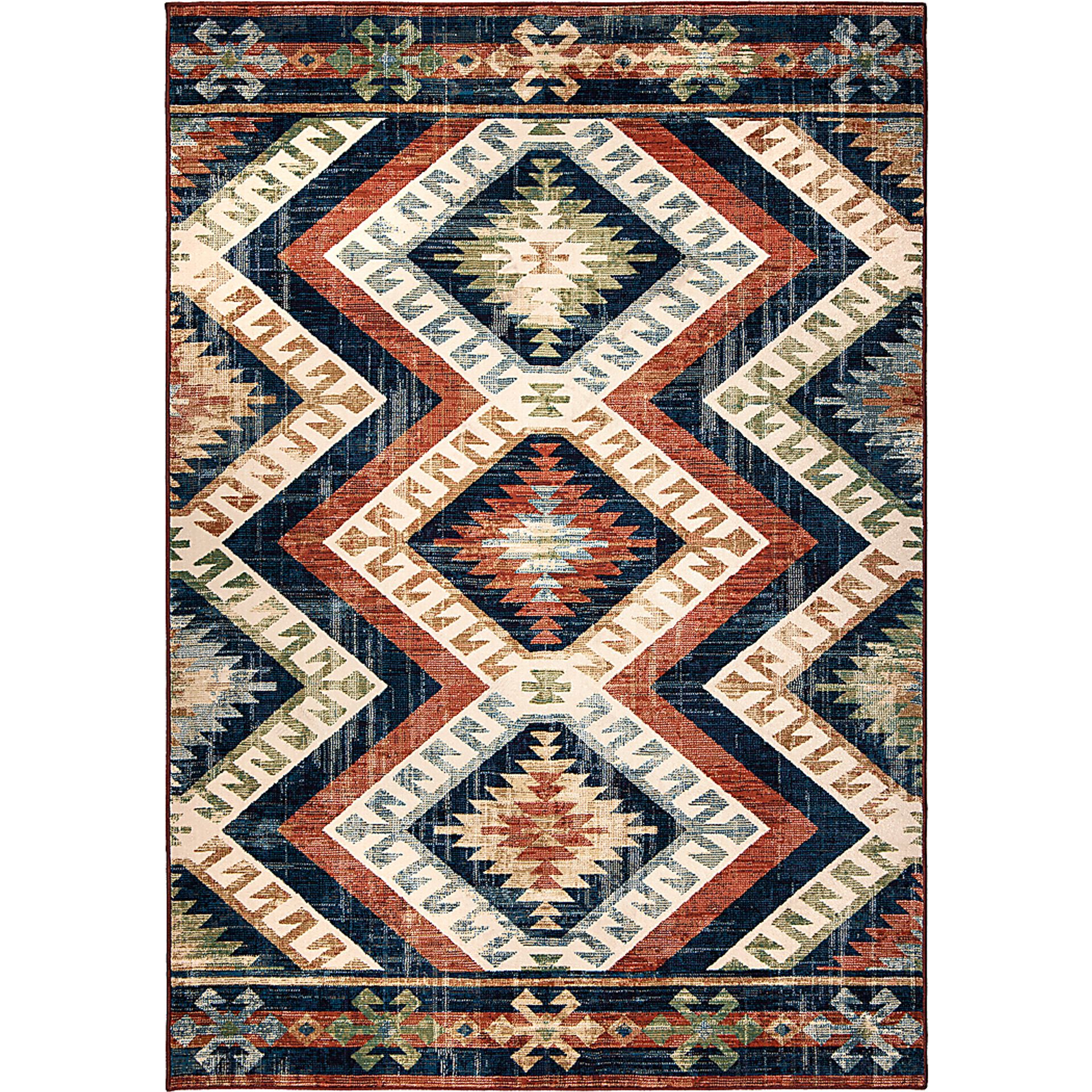 Tapestry Lane Red 5'3 x 7'6 Rug - Image 1