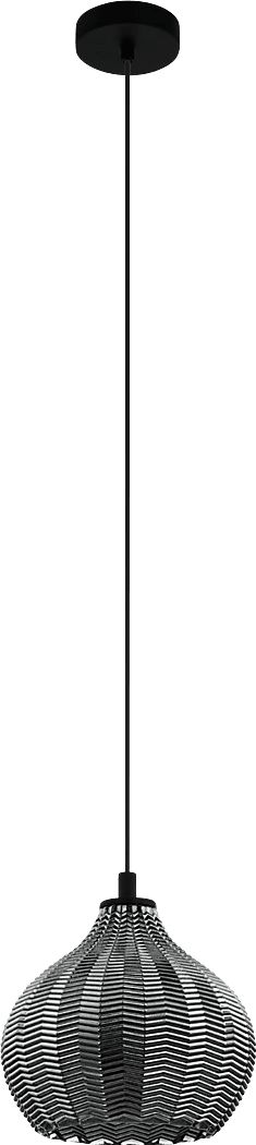 Tapoco Cave Black Pendant