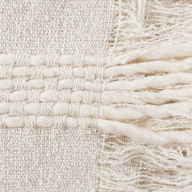 Tara Lane White Throw - Thumbnail - Image 3