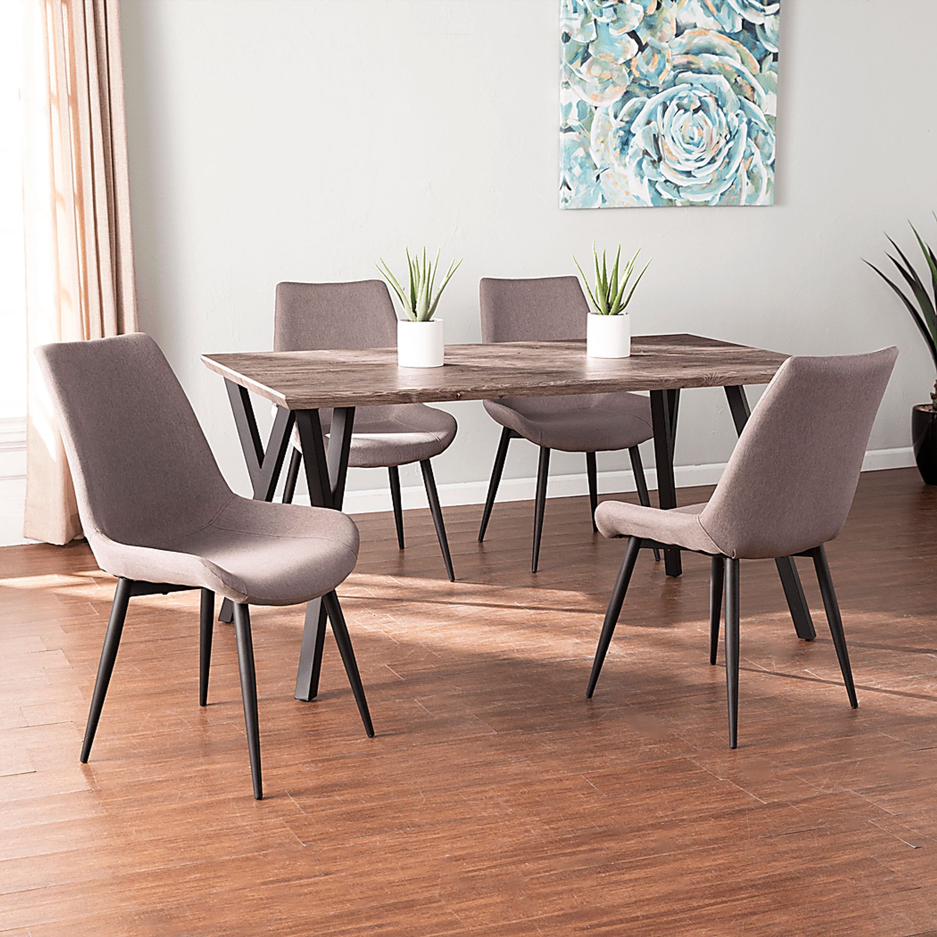 Taralane Gray Dining Chair, Set of 2 - Image 6