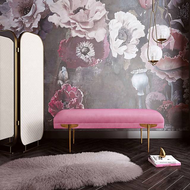 Taresa Pink Bench - Thumbnail - Image 4