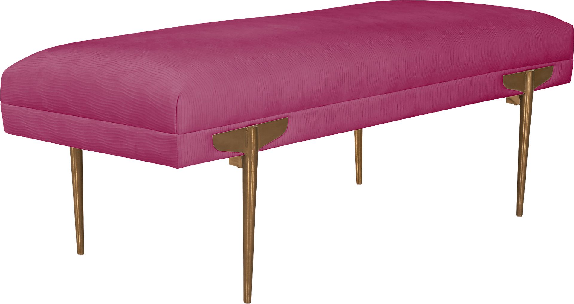 Taresa Pink Bench - Image 1