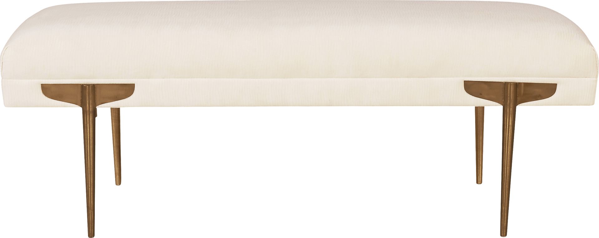Taresa White Bench - Image 2