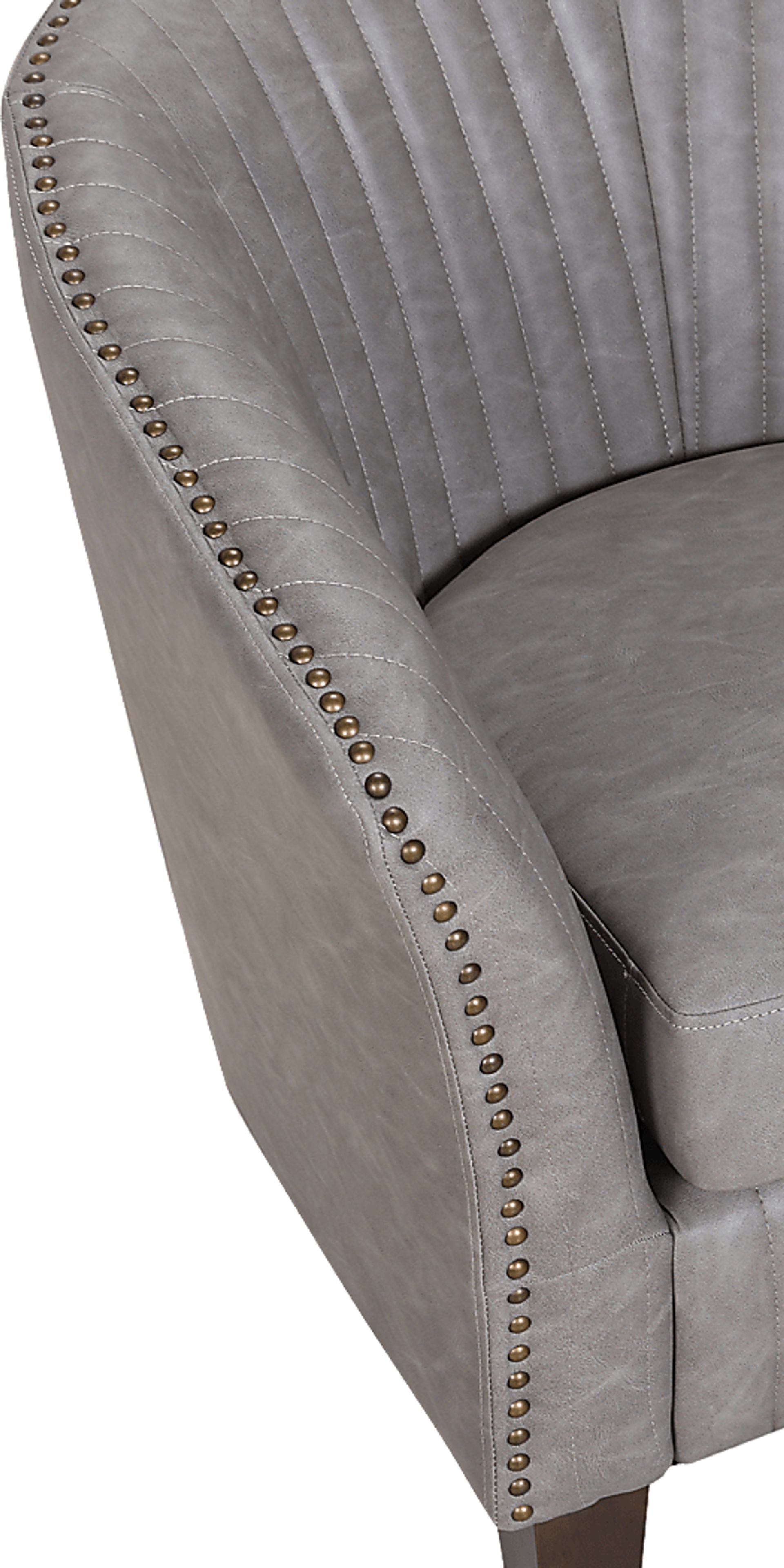 Tarlton Gray Accent Chair - Image 2