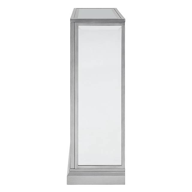 Tarryhollow II Gray 44 in. Console With Electric Log Fireplace - Thumbnail - Image 4