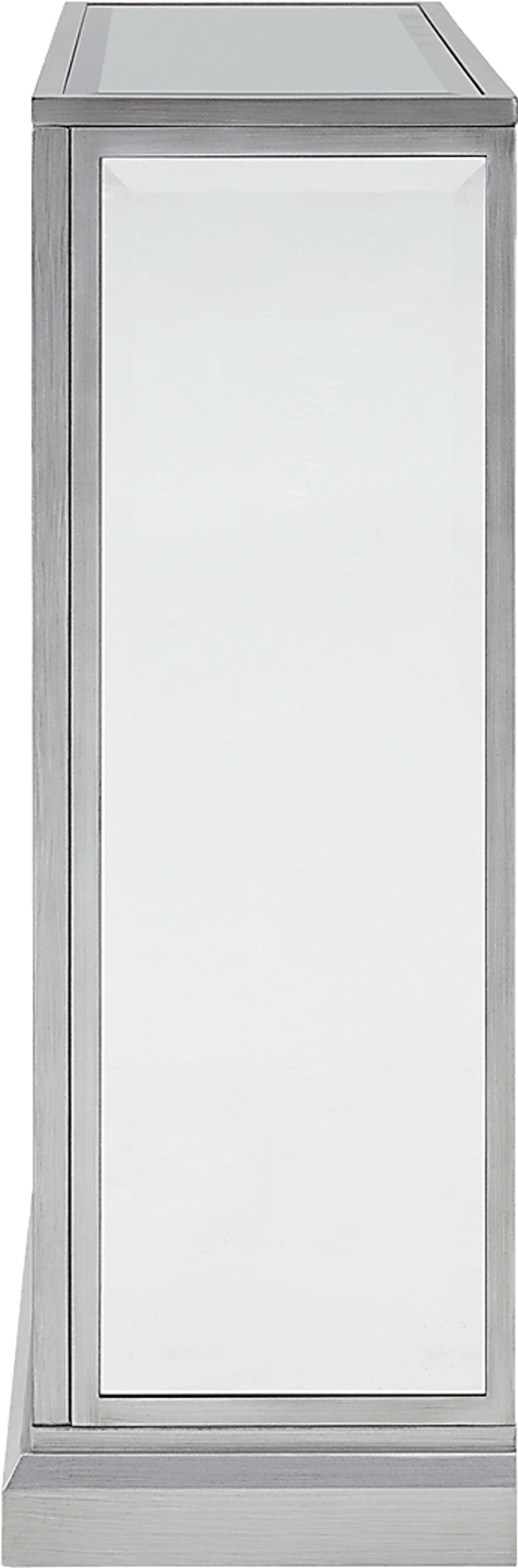 Tarryhollow IV Silver 44 in. Console With Touch Panel Electric Fireplace - Image 5