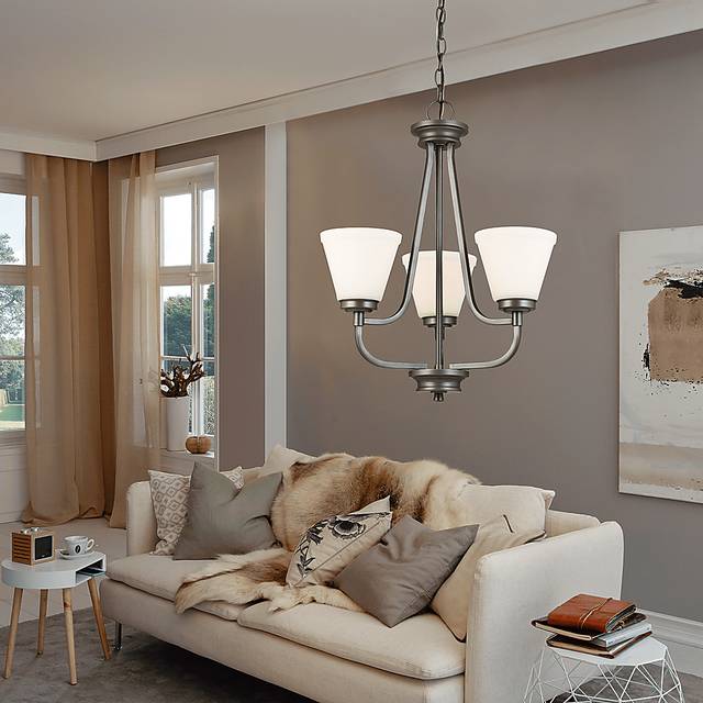 Tartan Way Gray Chandelier - Thumbnail - Image 2